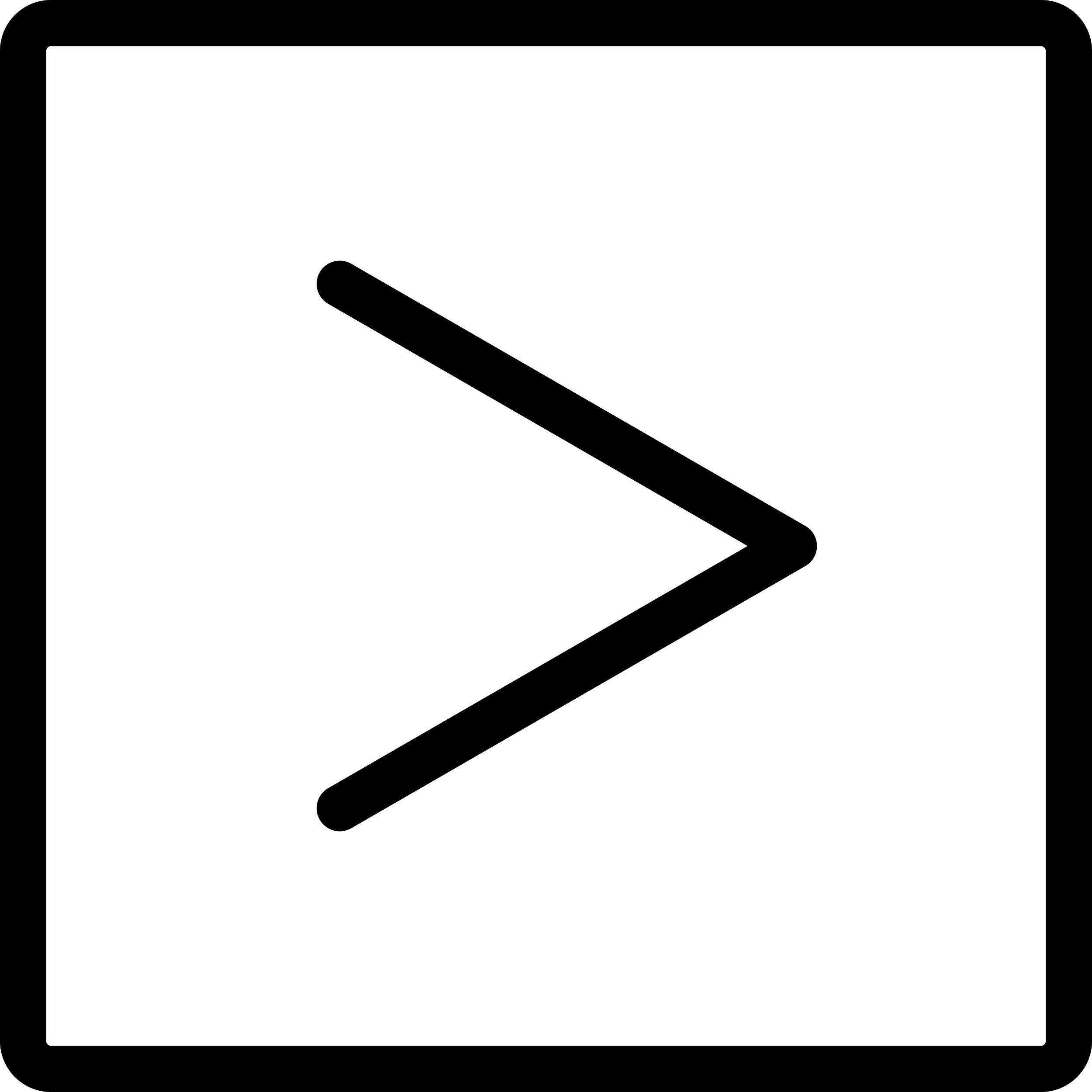 Right Square Button Outline Stencil Svg Vector Free Vectors